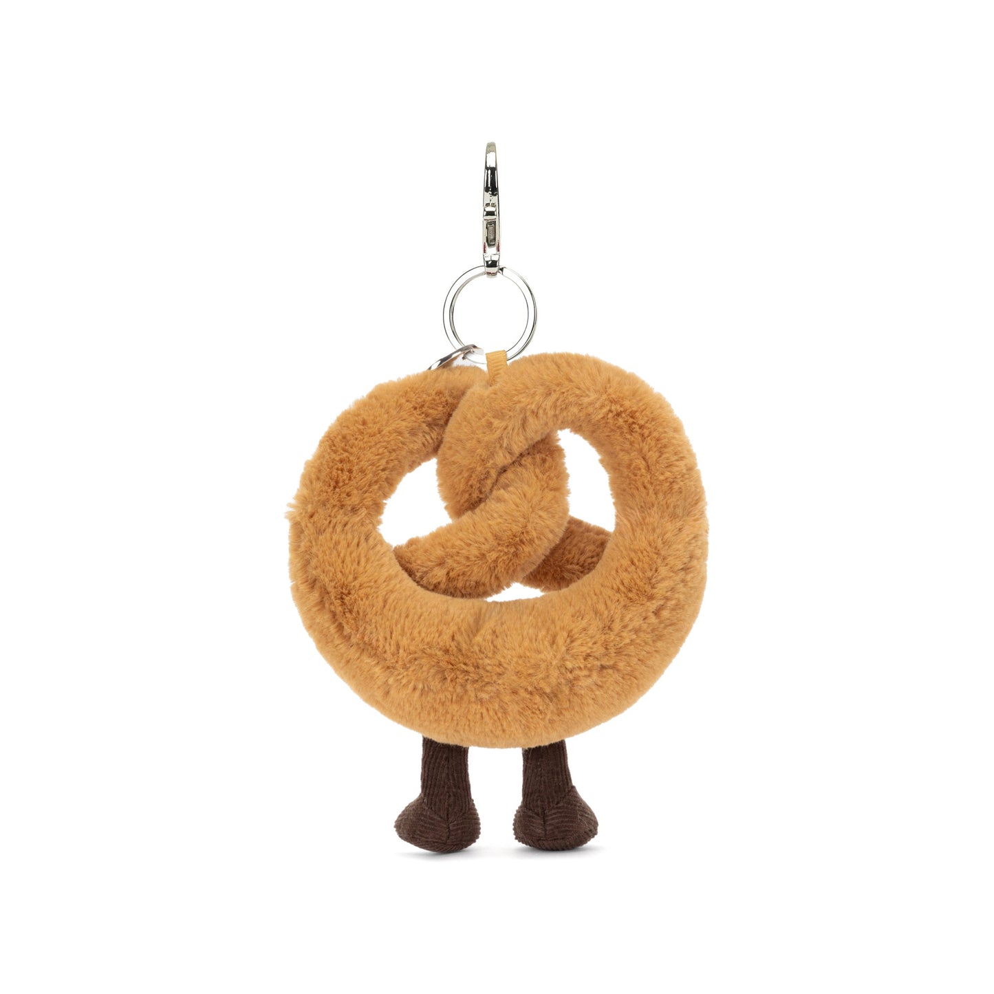 Jellycat Food Bag Charm Plush - Pretzel