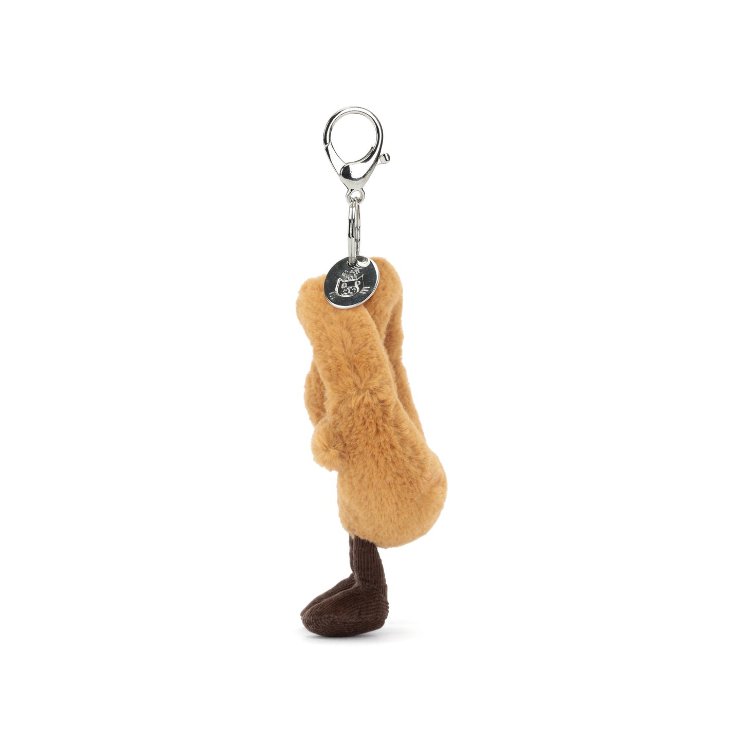 Jellycat Food Bag Charm Plush - Pretzel